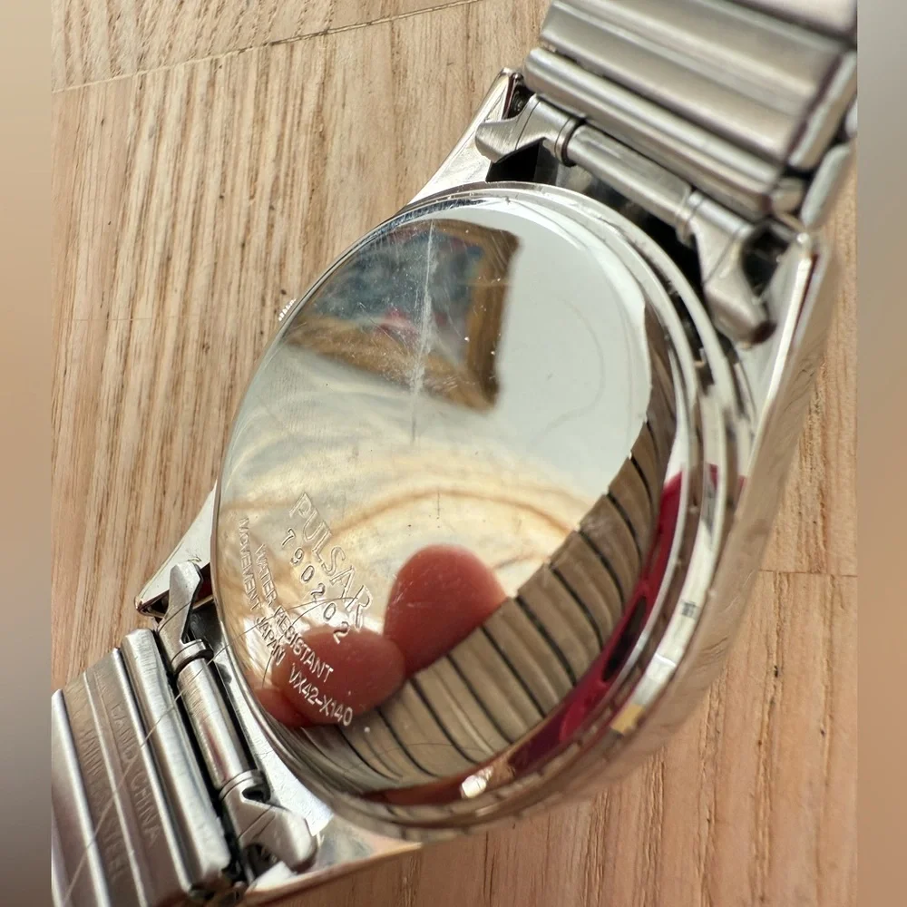 Pulsar mens eastern Kentucky colonels stainless steel watch NEW BATTERY